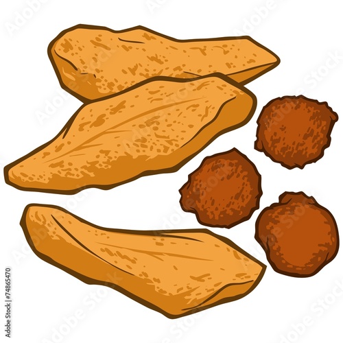 Fried Fish and Hushpuppies