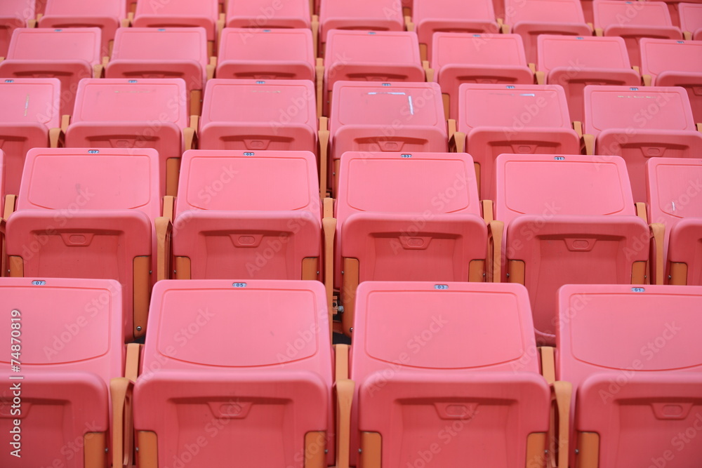 Fototapeta premium empty audience seats