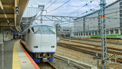 Fotografia Haruka airport express in Kyoto Station