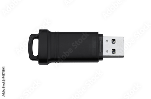 USB Flash Drive isolated on white background