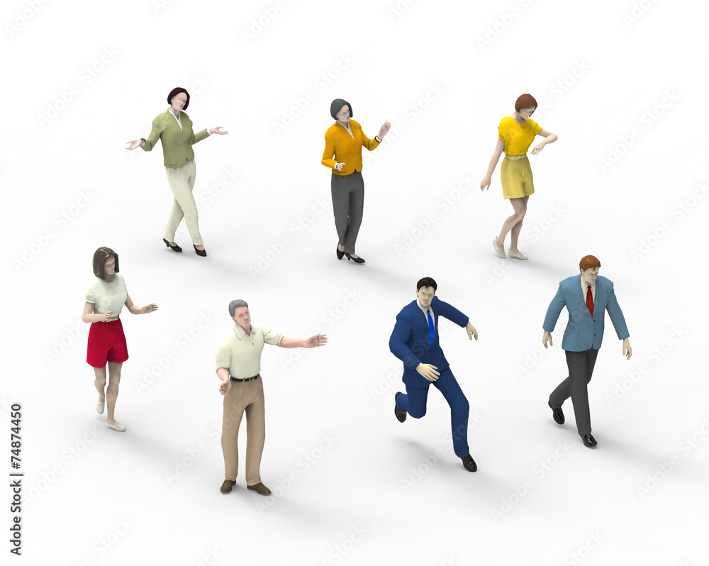 CGの人物 CGの人物