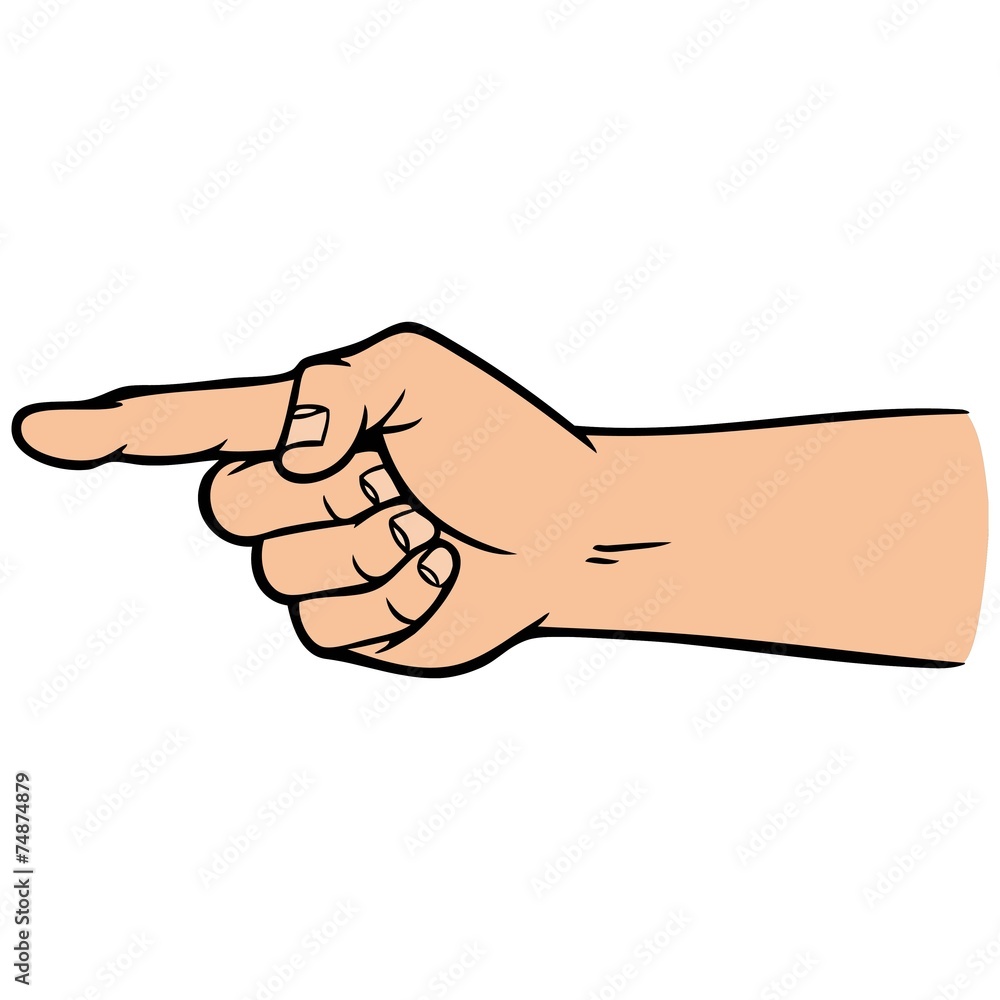 Hand Pointing Hand Pointing