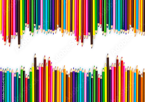 Multicolored pencils