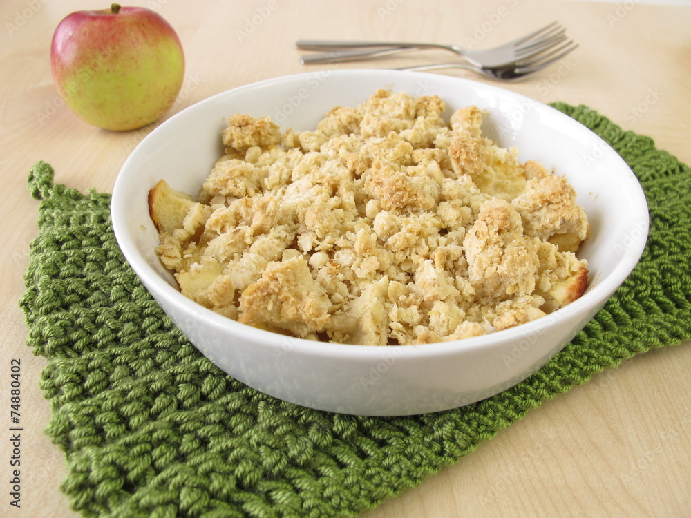 Apfel Crumble Apfel Crumble