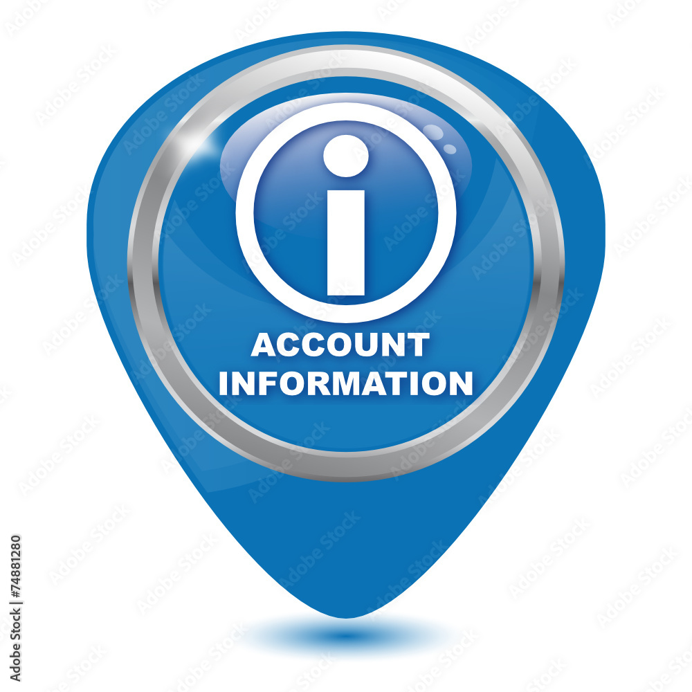 ACCOUNT INFORMATION ICON ACCOUNT INFORMATION ICON
