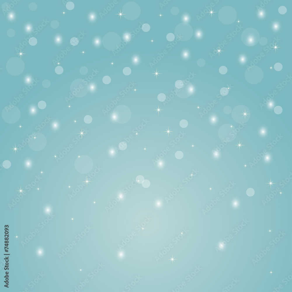 nice blue snowing background