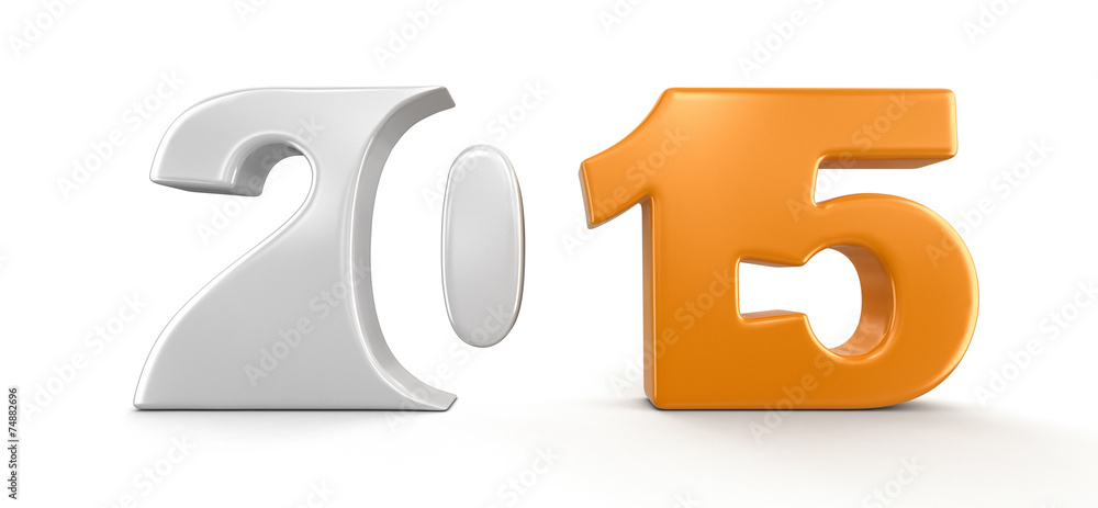 New Year 2015 (clipping path included) New Year 2015 (clipping path included)