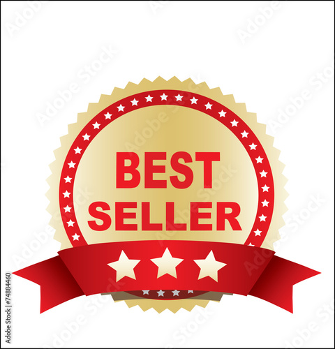 Bestseller label.