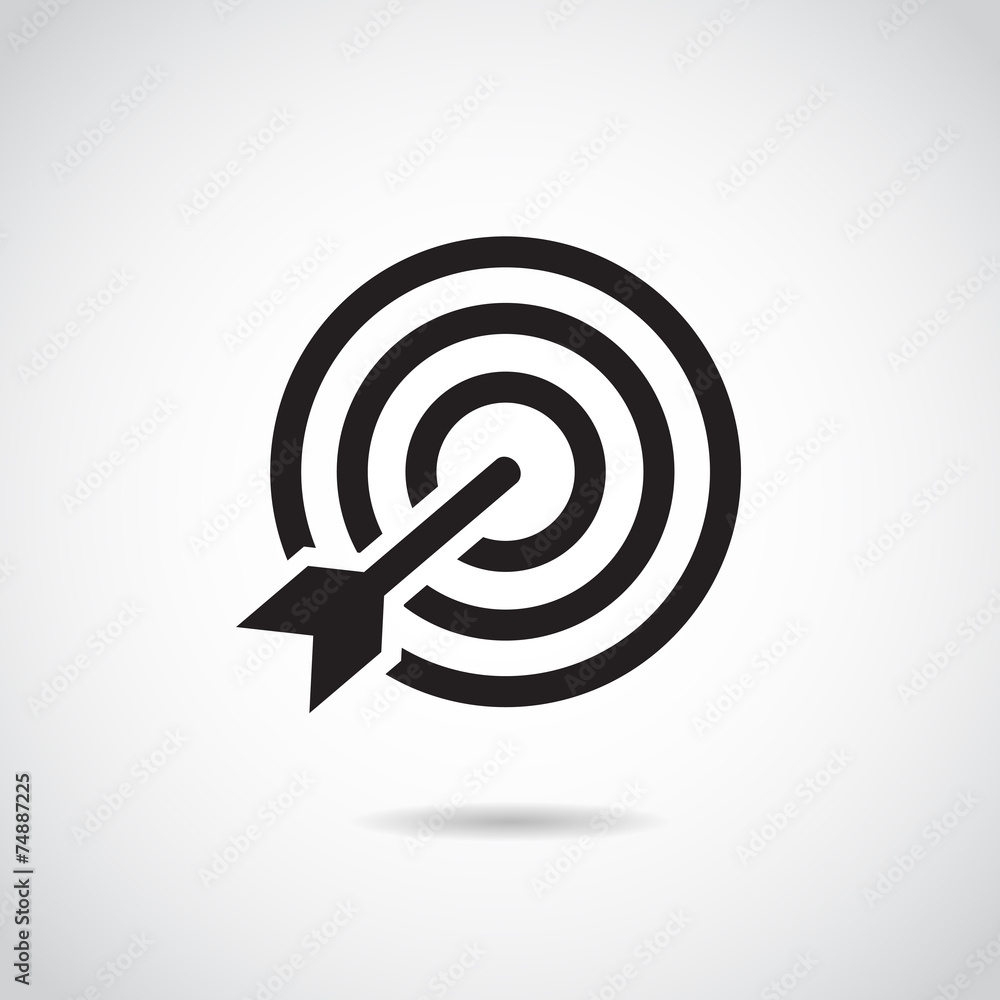Target VECTOR icon. Target VECTOR icon.