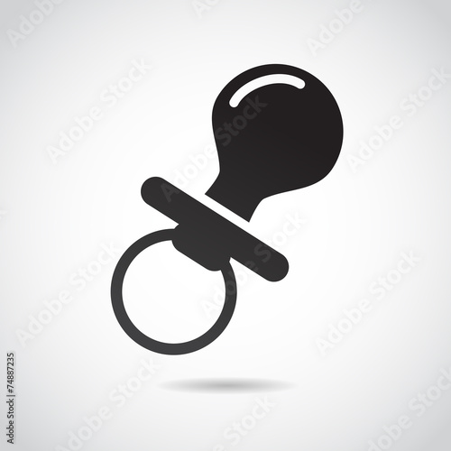 Pacifier VECTOR icon.