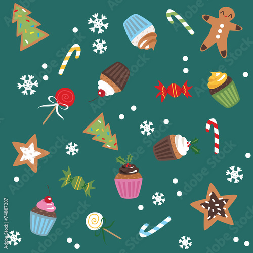Candy New Year 2 (turquoise)
