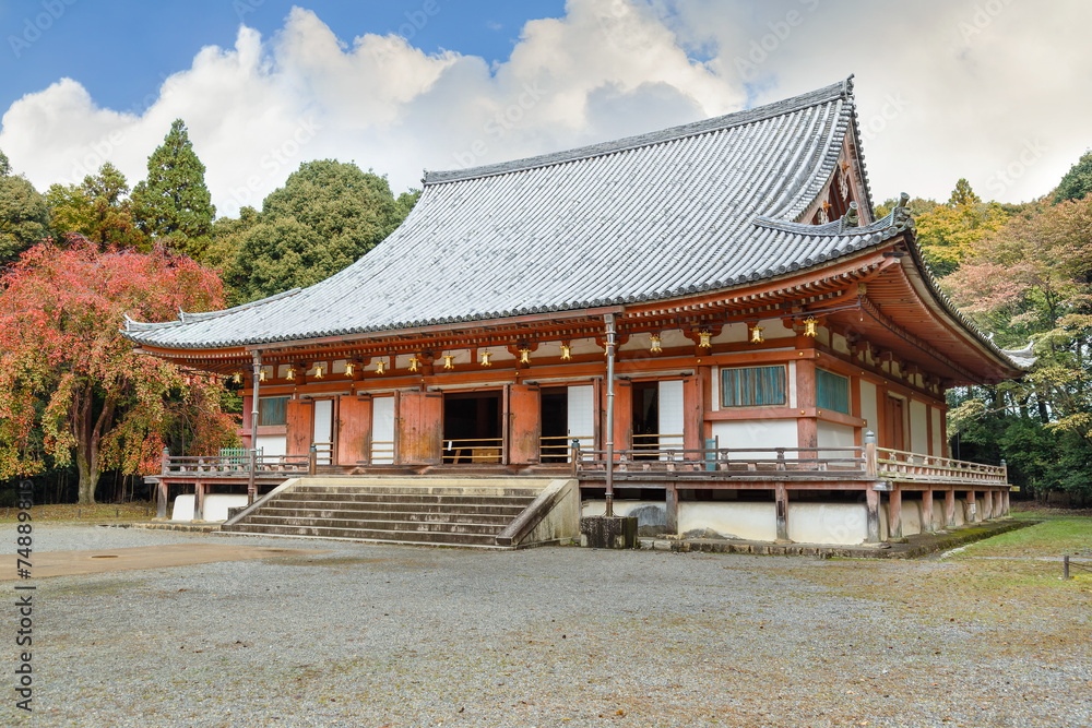 The Golden hall of Daigoji Temple in Kyoto