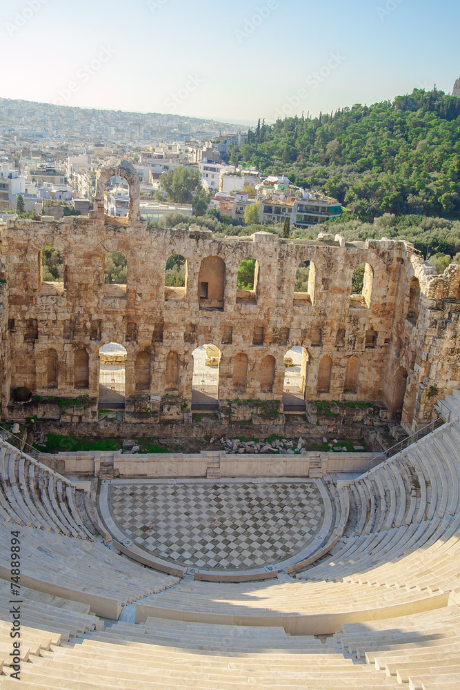 Athen  Akropolis  Amphitheater