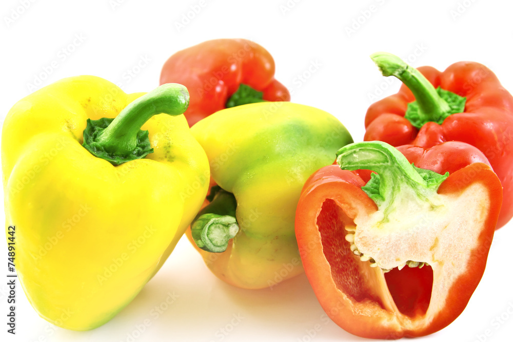 Fresh bell peppers Fresh bell peppers