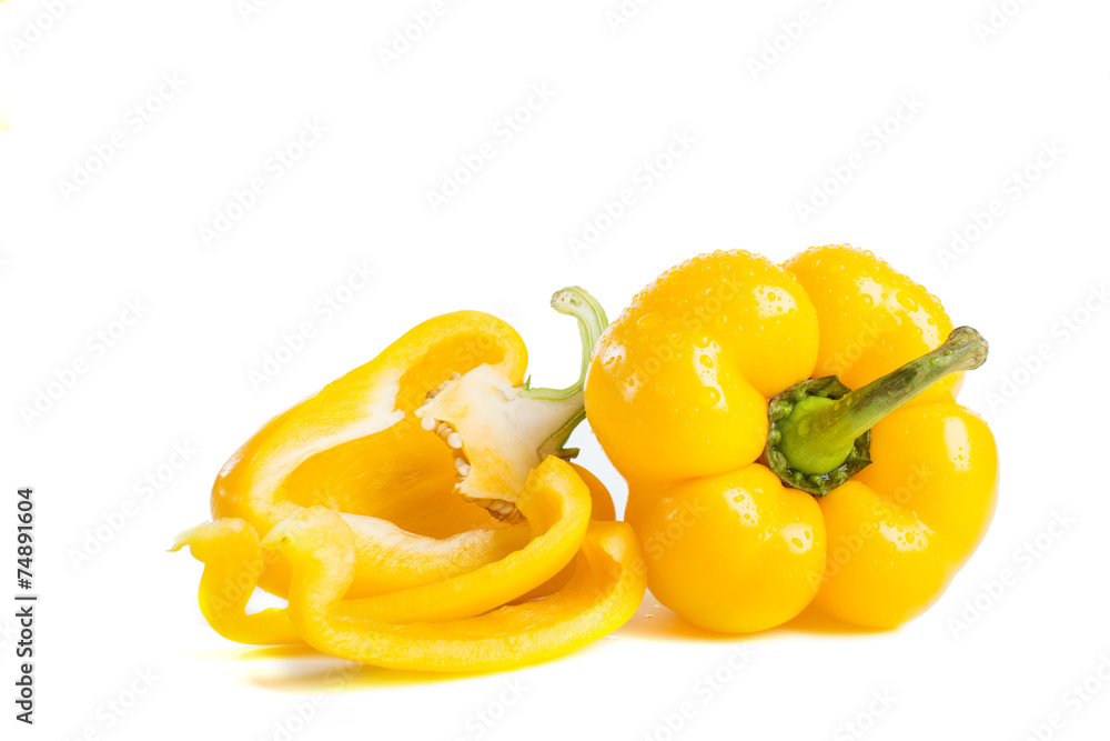 vegetables isolated on a white background vegetables isolated on a white background