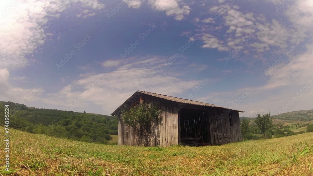 old wooden shed in the country old wooden shed in the country