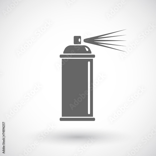 Spray paint line icon