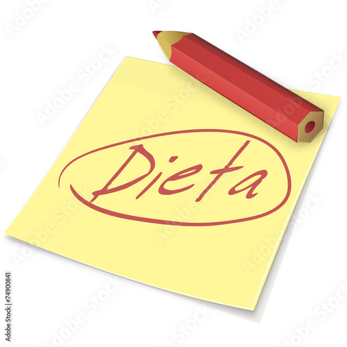 Etiqueta dieta