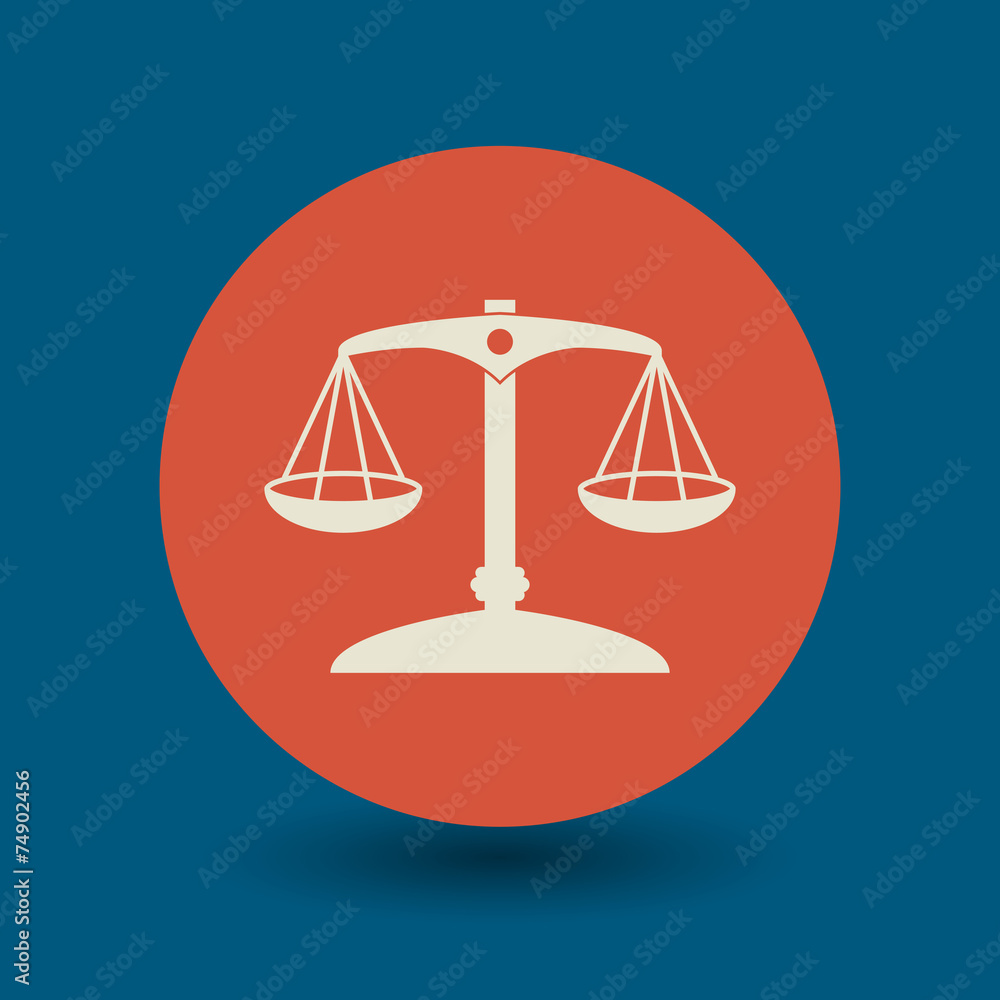 Scale symbol, vector Scale symbol, vector