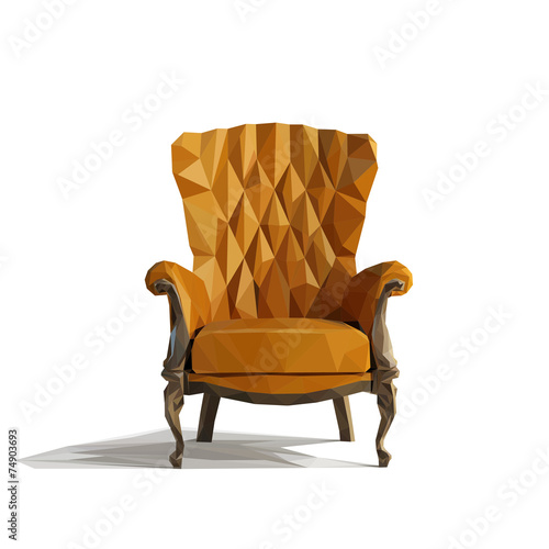 Vector armchair