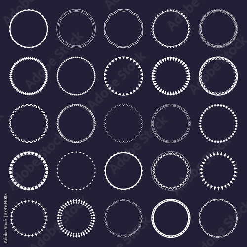 Circle ornament patterns