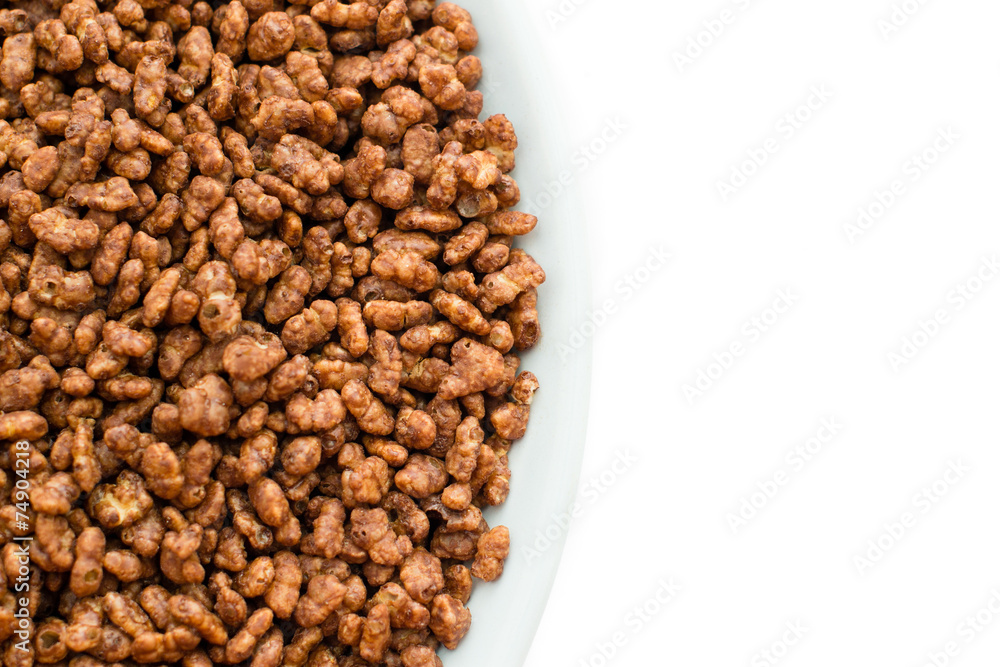 Bowl Of Chocolate Cereal Bowl Of Chocolate Cereal