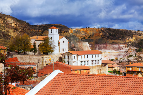 Penalen - town in province of Guadalajara photo