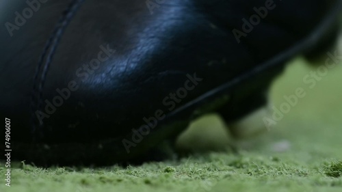 Moving soccer shoe compilation