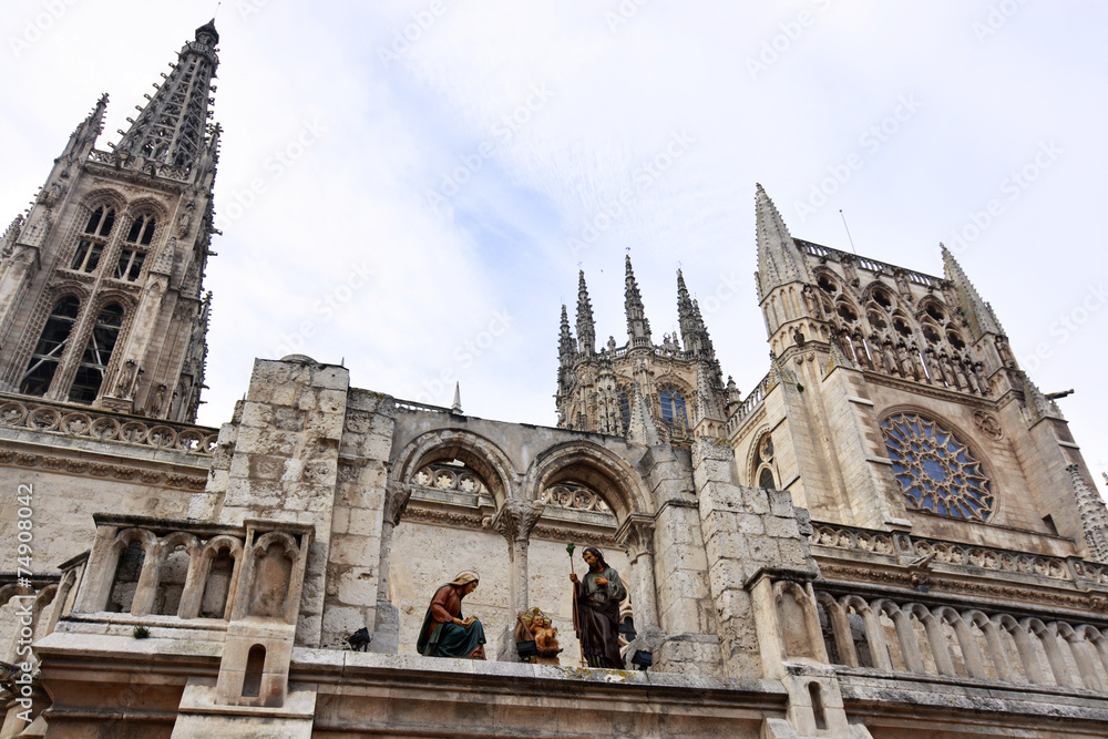 portal de belen en la catedral de burgos