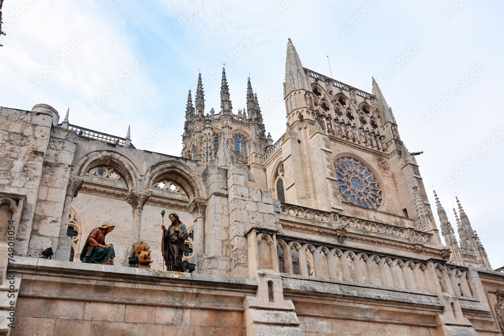 portal de belen en la catedral de burgos