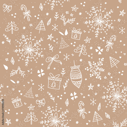 New Year Seamless Pattern 7