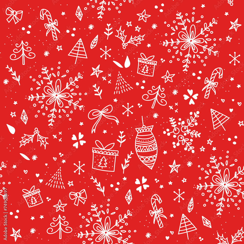 New Year Seamless Pattern 15 New Year Seamless Pattern 15
