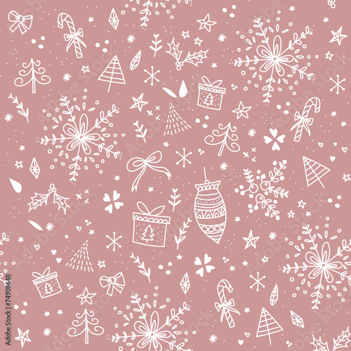 New Year Seamless Pattern 14