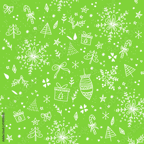 New Year Seamless Pattern 18