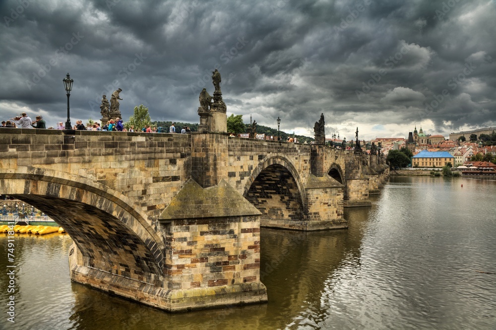 Charles Bridge in Prague, Czech Republic Charles Bridge in Prague, Czech Republic