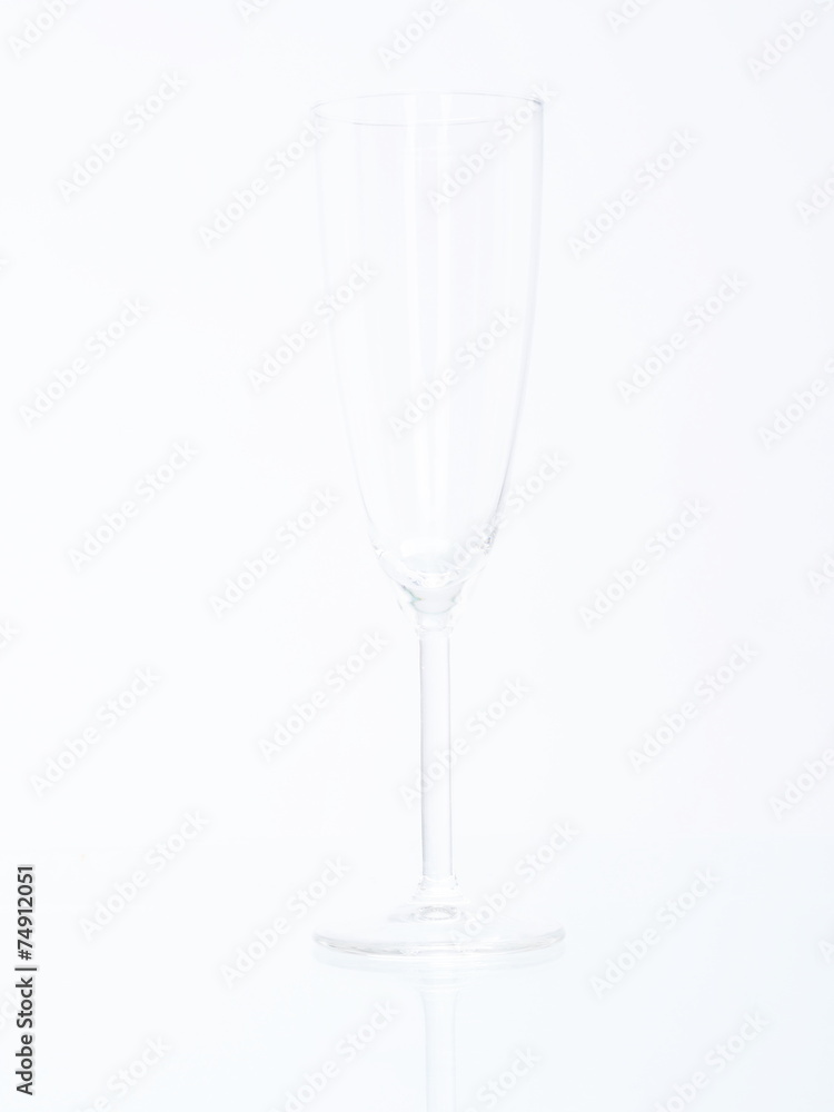empty champagne glass isolated empty champagne glass isolated