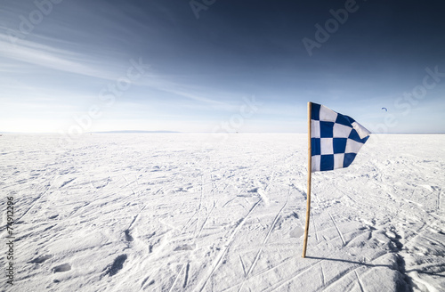 Checkered Flag Finish Line