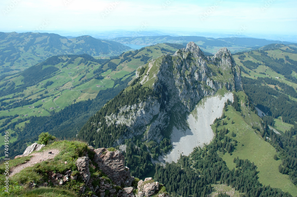 Naklejka premium Kleiner Mythen mountain