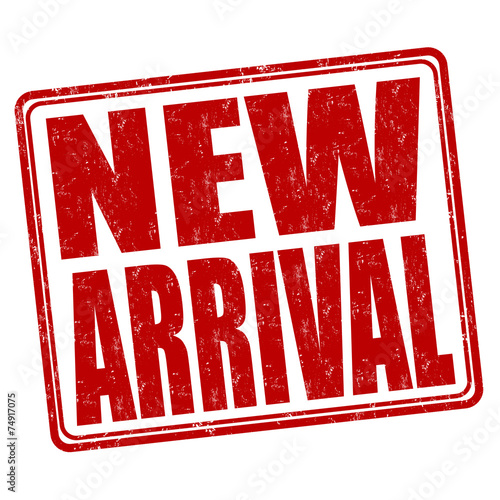 New arrival stamp