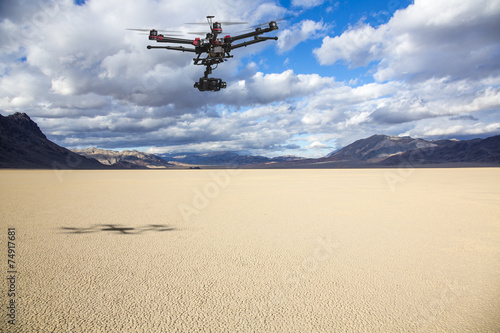 Racetrack Playa aerial patrol