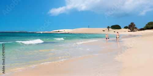  Chaves beach Praia de Chaves in Boavista Cape Verde - Cabo Verd © Samuel B.