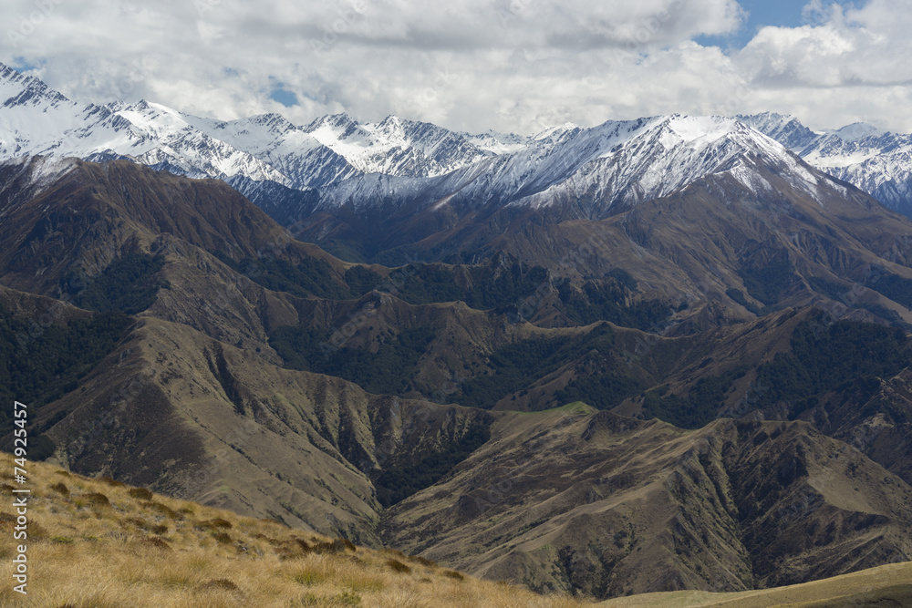 Mountain landscape, New Zealand