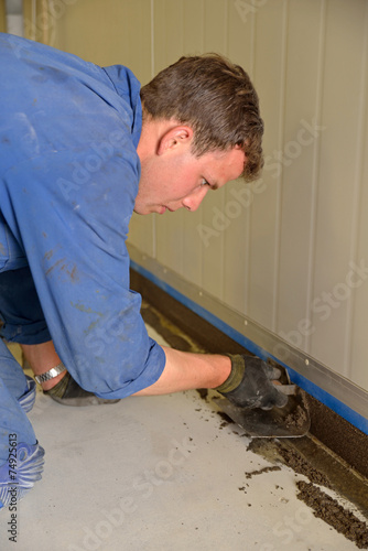 epoxy surface for floor photo