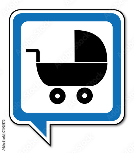 Logo poussette.