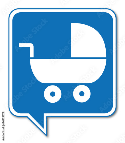 Logo poussette.