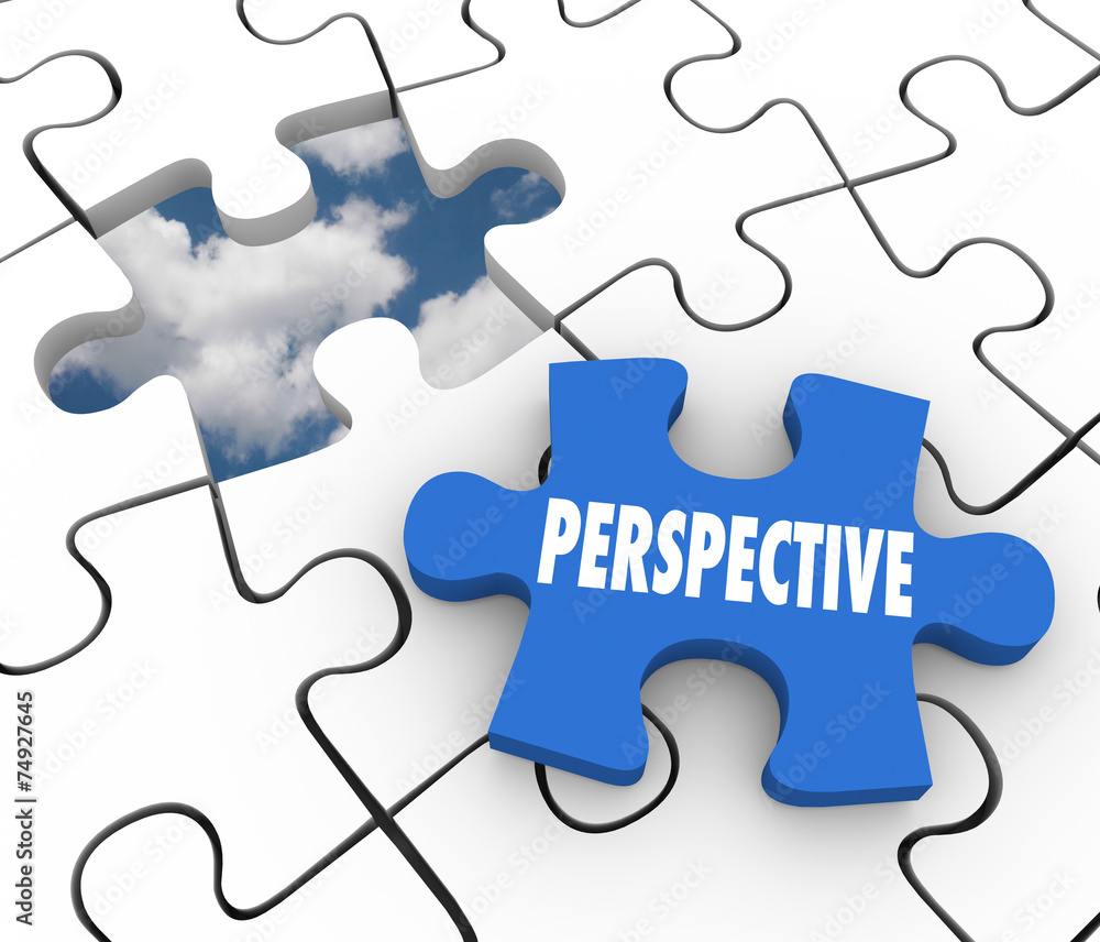 Perspective Puzzle Piece Vision Successful Plan Solution Perspective Puzzle Piece Vision Successful Plan Solution