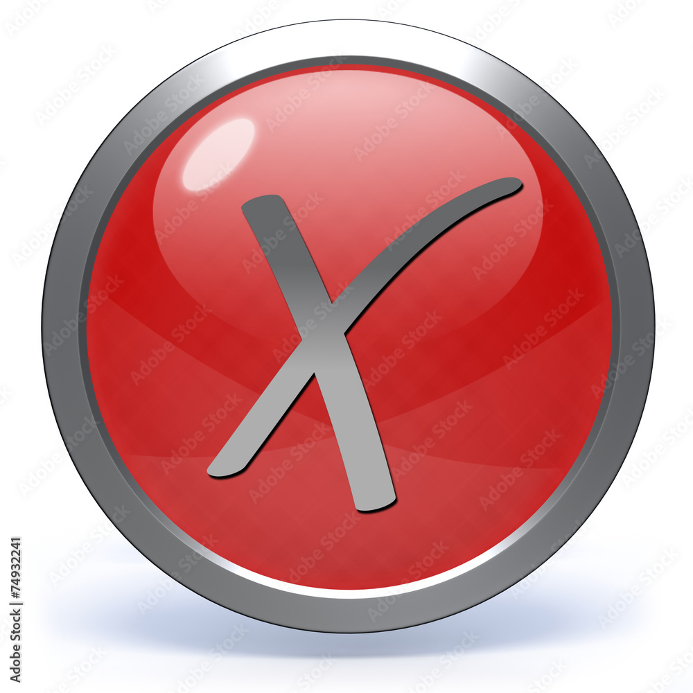 Fototapeta premium check circular icon on white background