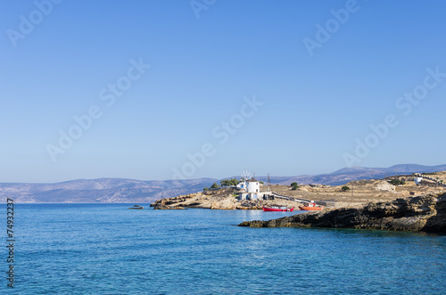 Scenery in Ano Koufonisi island, Cyclades, Greece