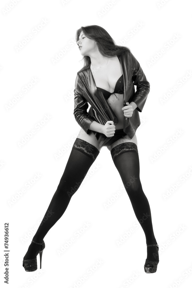 Posing Dancing Woman