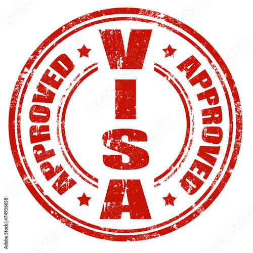 Visa-stamp